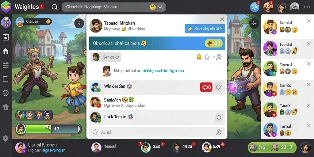 Tampilan utama game 666F dengan desain menarik.