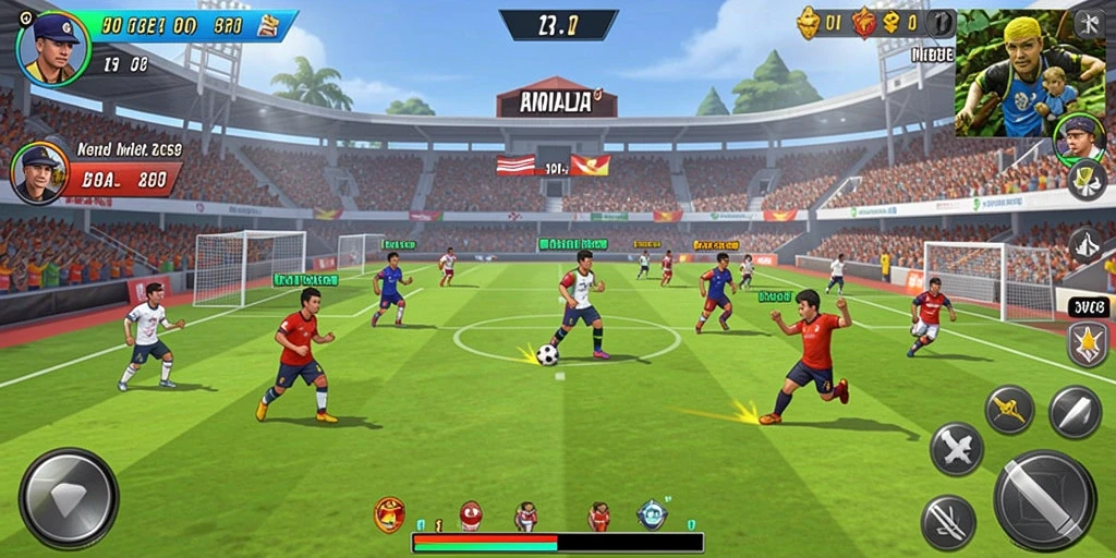 Tampilan antarmuka utama yang menarik.