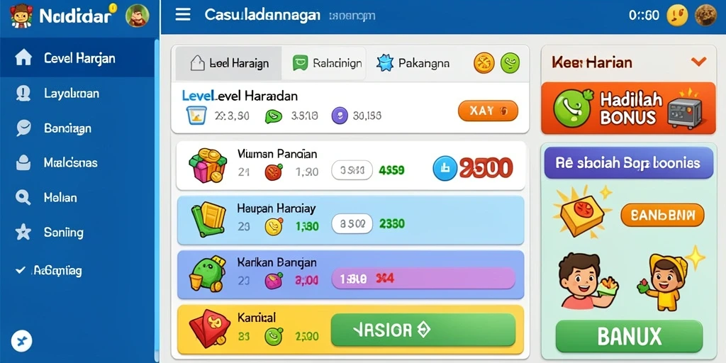 Tampilan antarmuka yang menarik dan mudah dinavigasi.