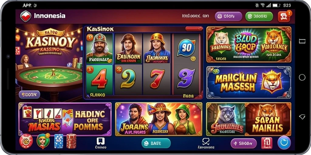 Screenshot menunjukkan antarmuka utama G9VIP yang menarik.