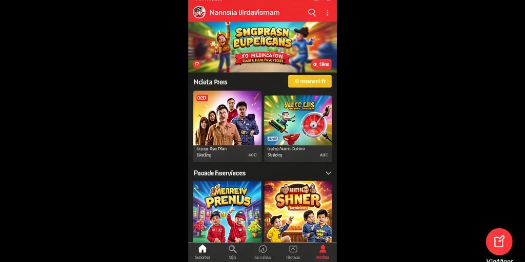 Screenshot menampilkan antarmuka utama HOKILUCK yang menarik.