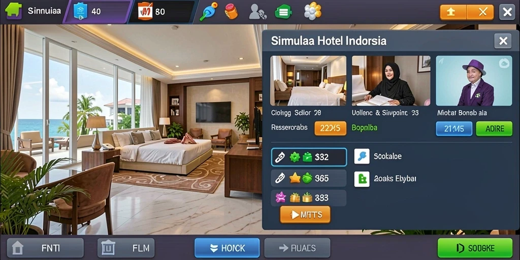 Tampilan antarmuka yang menarik dan mudah digunakan.