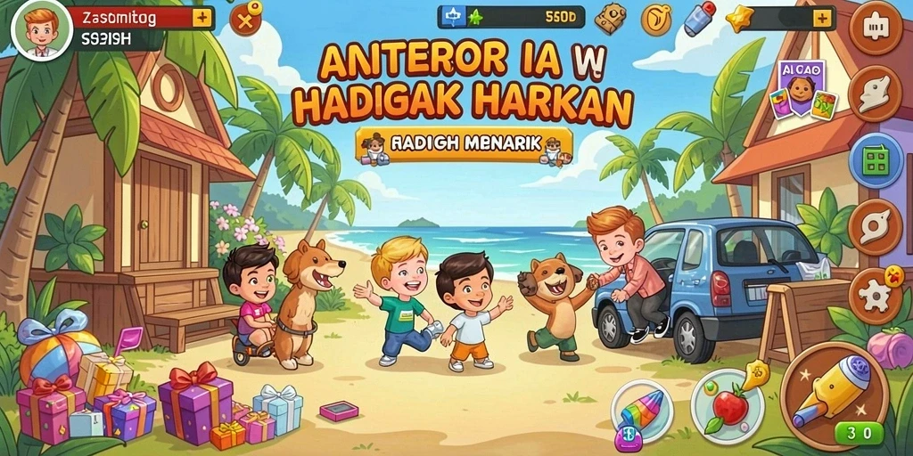 Tampilan antarmuka yang menarik dan mudah digunakan.