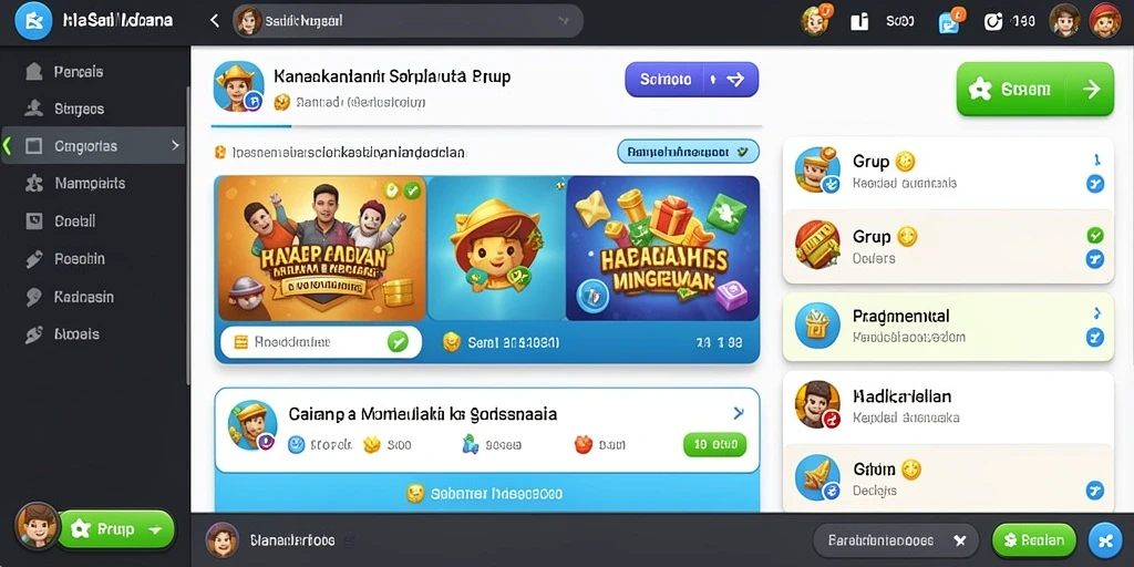 Tampilan antarmuka yang menarik dan mudah dinavigasi.