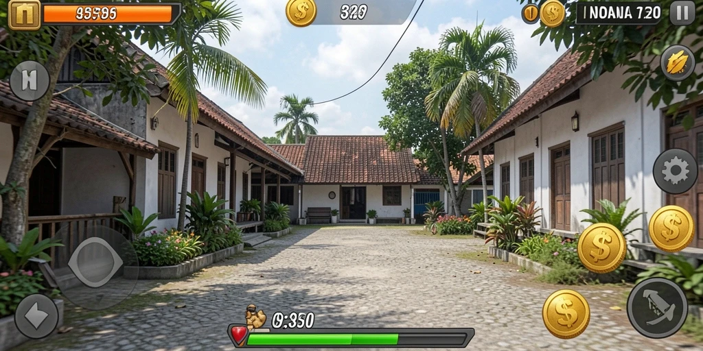 Tampilan antar muka yang menarik dan user-friendly.
