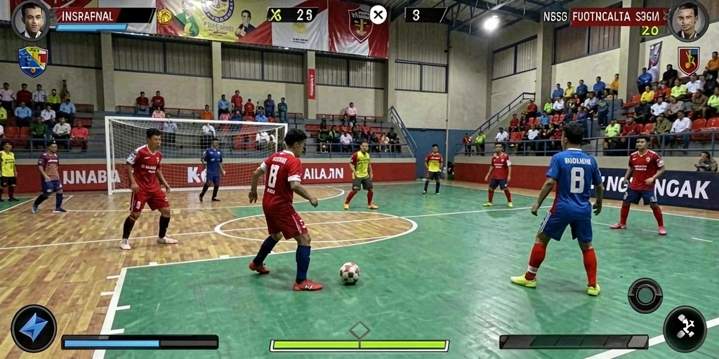 Tampilan antarmuka yang informatif dan menarik.