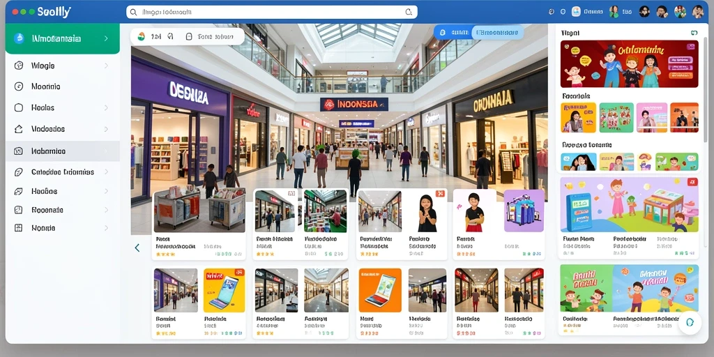 Tampilan utama permainan dengan grafik yang menawan.