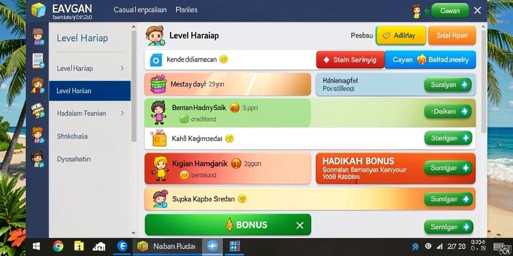 Tampilan antarmuka yang ramah pengguna dan menarik.