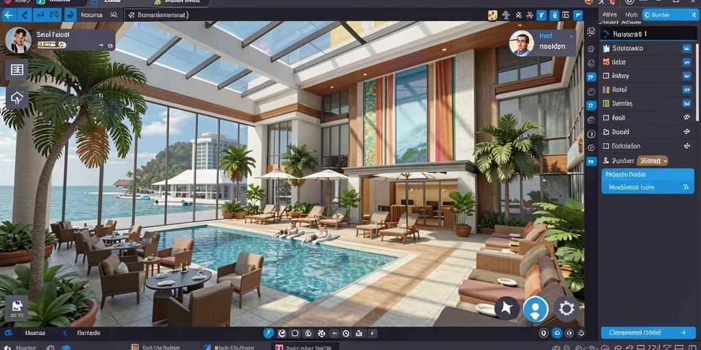 Tampilan awal yang menarik dan user-friendly.